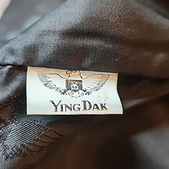 NWT YING DAK RHINESTONE 100% BLACK LEATHER LINED MAXI SKIRT - Picture 15 of 16